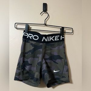 Camo Nike Pro Shorts